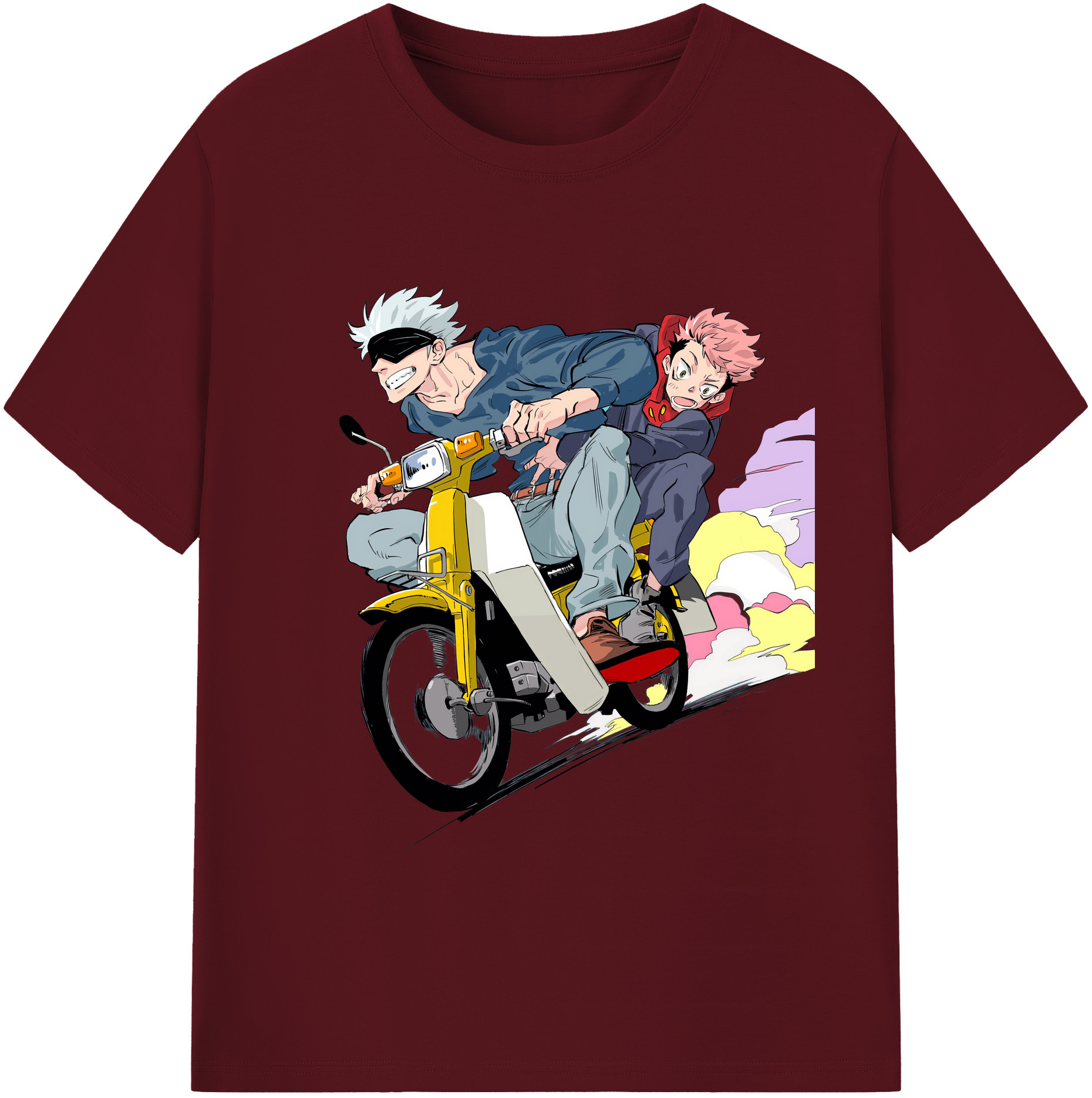 （画像用） 呪術廻戦 Jujutsu Kaisen 綿100％半袖Tシャツ（フロントプリント）